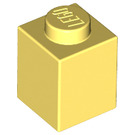 LEGO Jaune clair brillant Brique 1 x 1 (3005 / 30071)