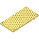 LEGO Lysegul Klods 12 x 24 med fire Pins (47116)