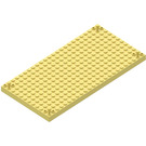 LEGO Helder Lichtgeel Steen 12 x 24 met Vier Pins (47116)