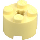 LEGO Jaune Clair Brillant Brique 2 x 2 Rond (3941 / 6143)