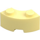 LEGO Jaune Clair Brillant Brique 2 x 2 Rond Pièce de monnaie avec encoche de tenons et dessous renforcé (85080)