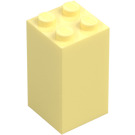 LEGO Helder lichtgeel Steen 2 x 2 x 3 (30145)