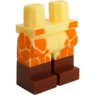 LEGO Bright Light Yellow Giraffe Guy Minifigure Hips and Legs (3815 / 49988)