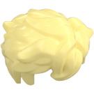 LEGO Bright Light Yellow Hair Tousled and Spiked (25412 / 86754)