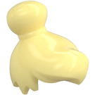 LEGO Amarillo claro brillante Pelo con Parte superior Knot Bun con Pelo Tie (25613)