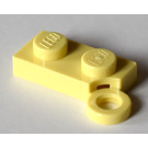 LEGO Helder Lichtgeel Scharnier Plaat 1 x 4 Basis (2429)