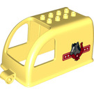 LEGO Bright Light Yellow Horse Transporter 4 x 8 x 4 (25143)