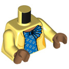 LEGO Helder Lichtgeel Kelly Kapoor Minifig Torso (973 / 76382)