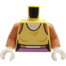 LEGO Bright Light Yellow Lola Bunny Minifig Torso (973)