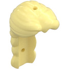 LEGO Bright Light Yellow Long Hair with Braid (3201)