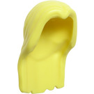 LEGO Giallo chiaro brillante Capelli lunghi con divisione centrale (36806)