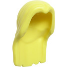 LEGO Bright Light Yellow Long Hair with Center Parting (36806)