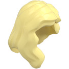 LEGO Jaune Clair Brillant Cheveux Mi-Longs avec séparation latérale (85974)