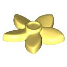 LEGO Bright Light Yellow Minifig Flower with Small Pin (18853)