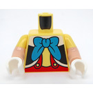 LEGO Bright Light Yellow Minifig Torso Pinocchio (973 / 78568)
