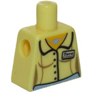 LEGO Bright Light Yellow Minifig Torso without Arms with Blouse (973)