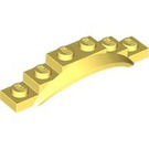 LEGO Bright Light Yellow Mudguard Plate 1 x 6 with Edge (4925 / 62361)