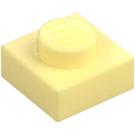 LEGO Helder lichtgeel Plaat 1 x 1 (3024 / 30008)