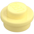 LEGO Helder lichtgeel Plaat 1 x 1 Rond (6141 / 30057)