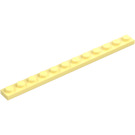 LEGO Jaune Clair Brillant assiette 1 x 12 (60479)