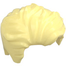 LEGO Bright Light Yellow Short Brushed Back Wavy Hair (23186)