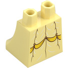 LEGO Bright Light Yellow Skirt with Dress with Ruffles and Yellow Ribbon (36036)