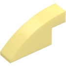 LEGO Amarillo claro brillante Con pendiente 1 x 4 x 1.3 Curvo (3573)