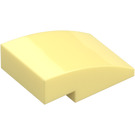 LEGO Bright Light Yellow Slope 2 x 3 Curved (24309)