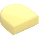 LEGO Bright Light Yellow Tile 1 x 1 Half Oval (24246 / 35399)