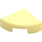 LEGO Bright Light Yellow Tile 1 x 1 Quarter Circle (25269 / 84411)