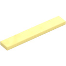 LEGO Bright Light Yellow Tile 1 x 6 (6636)