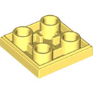 LEGO Bright Light Yellow Tile 2 x 2 Inverted (11203)