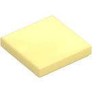 LEGO Amarillo claro brillante Plana 2 x 2 con ranura (3068 / 88409)