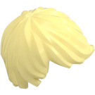 LEGO Jaune Clair Brillant Cheveux ébouriffés balayé à gauche (18226 / 87991)