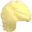 LEGO Bright Light Yellow Tousled Mid-Length Hair with Side Parting (25409 / 86279)