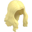 LEGO Bright Light Yellow Wavy Long Hair with Parting (33461 / 95225)