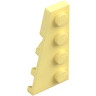 LEGO Klar Ljusgul Kil Platta 2 x 4 Vinge Vänster (41770)