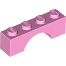 LEGO Fel roze Boog 1 x 4 (3659)