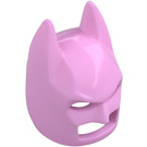 LEGO Fel roze Batman Cowl Masker met hoekige oren (10113 / 28766)