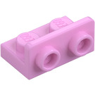 LEGO Bright Pink Bracket 1 x 2 with 1 x 2 Up (99780)