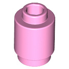 LEGO Bright Pink Brick 1 x 1 Round with Open Stud (3062 / 30068)