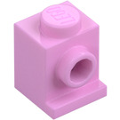 LEGO Leuchtendes Rosa Stein 1 x 1 mit Scheinwerfer (4070 / 30069)