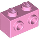 LEGO Rose pétant Brique 1 x 2 avec Goujons sur Une Côté (11211)