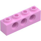 LEGO Bright Pink Brick 1 x 4 with Holes (3701)