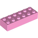 LEGO Fel roze Steen 2 x 6 (2456 / 44237)