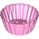 LEGO Fel roze Cake Cup Container 8 x 8 x 3 (72024)
