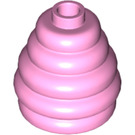 LEGO Fel roze Kegel 2 x 2 x 1.7 Beehive (35574)