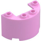 LEGO Rose Pétant Cylindre 2 x 4 x 2 Demi (24593 / 35402)