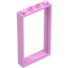 LEGO Leuchtendes Rosa Tür Rahmen 1 x 4 x 6 (Einseitig) (40289 / 60596)