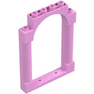 LEGO Fel roze Deur Kader 1 x 6 x 7 met Boog (40066)